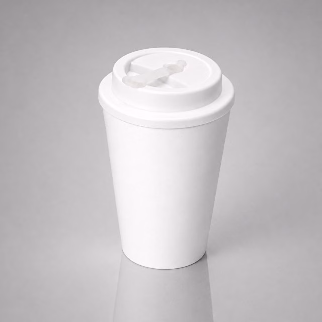 Пластиковый стакан с двойными стенками Take away