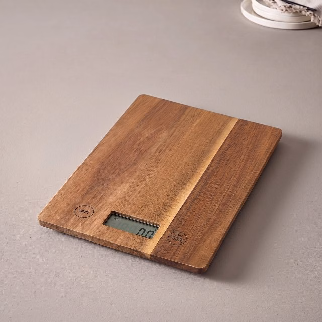 Кухонные весы из акации Home Chef