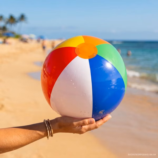 Надувной пляжный мяч Sunny Fun
