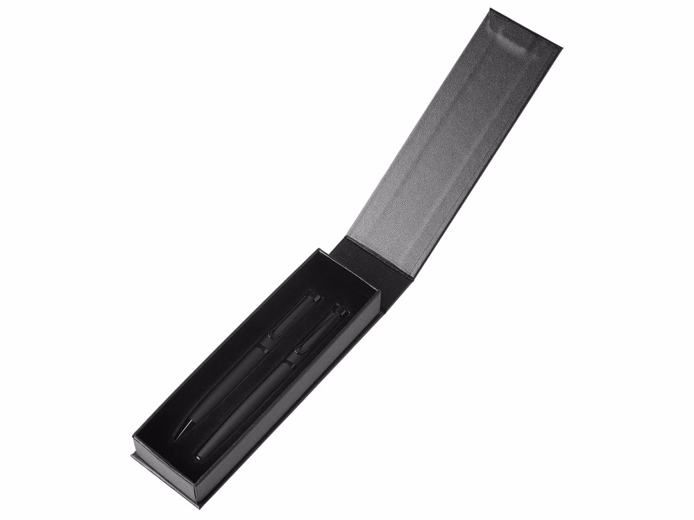 Подарочный набор из 2-х ручек Black Lama soft-touch