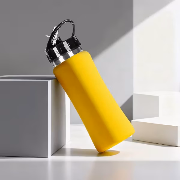 Бутылка для воды Bottle C1, сталь, soft touch, 600 мл