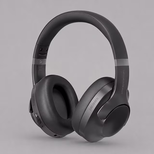 Беспроводные накладные наушники Stereo Ultra ANC, BT 5.4, ANC/ENC, 500мАч
